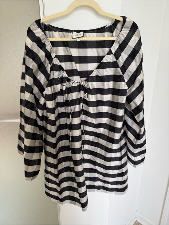 Tuckernuck Dresses & Skirts - Tuckernuck Midnight Check Claudine Mini Caftan